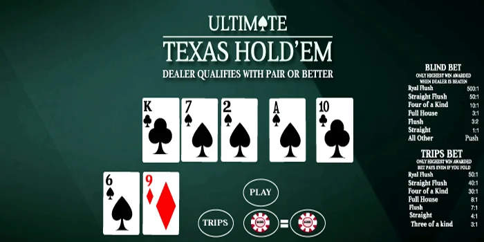 Ultimate Texas Hold’em – Casino Online Terpopuler Hadiah Terbesar